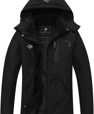 Women's Waterproof Ski Jacket Warm Winter Coat Snowboard Rain Jacket Hooded Windbreaker